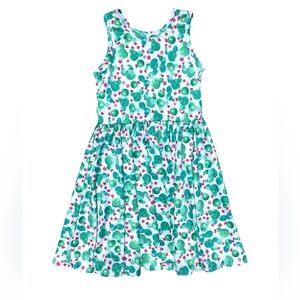Dot Dot Smile Green and Pink Floral Dress